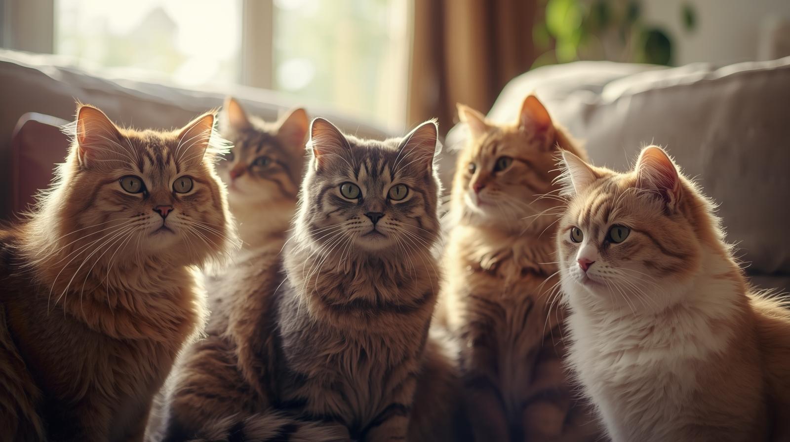 The Enchanting World of Domestic Cats: Beauty, Grace, and Companionship
